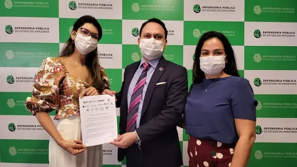 DPE-AM, MPC-AM e Semsa assinam aditamento de Termo de Cooperação contra a violência obstétrica