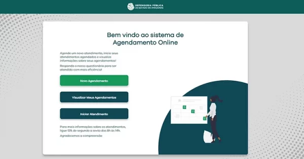 DPE-AM tem novo sistema de agendamento online para atendimento