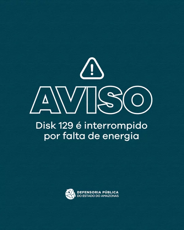 Disk 129 é interrompido por falta de energia elétrica nesta quinta-feira (22)