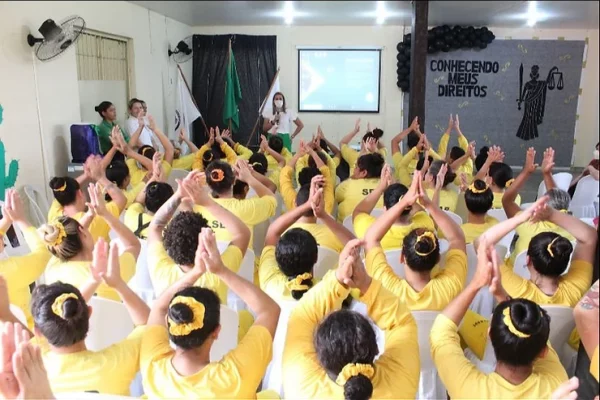 Defensoria participa de palestra no Centro de Detenção Provisória Feminino