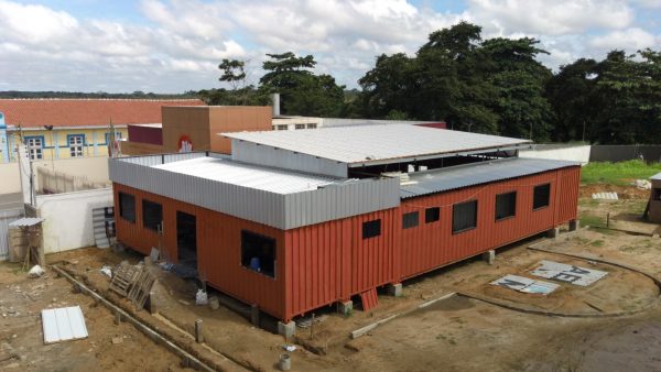 Obras da Defensoria em Itacoatiara seguem avançando