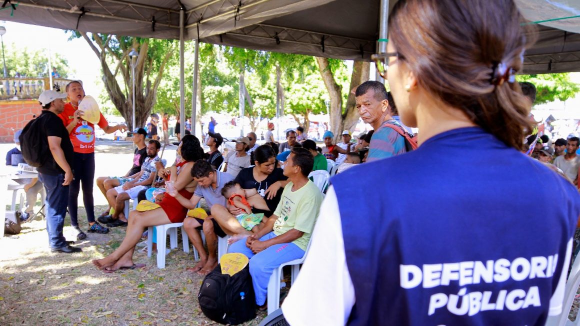 Defensoria realiza atividade para promoção dos direitos da população em situação de rua, em Manaus