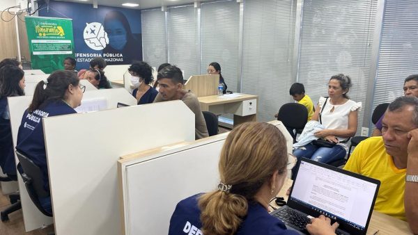 Defensoria realiza 300 atendimentos em ação itinerante na Zona Rural de Manacapuru