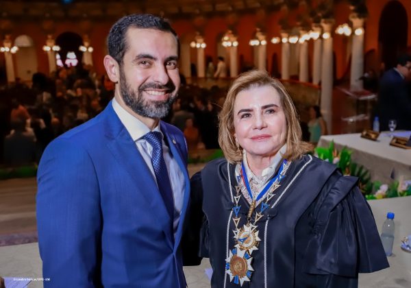 Defensor-geral prestigia solenidade de posse da nova presidente do TCE-AM