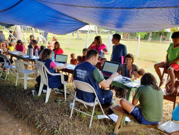 Defensoria participa de mutirão com mais de 470 atendimentos em comunidade indígena Yanomami na fronteira com a Venezuela