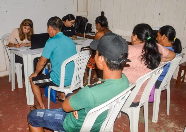 Polo do Médio Solimões realiza mais de 300 atendimentos na comunidade do Caiambé, em Tefé