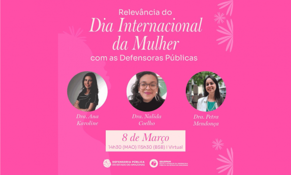 Esudpam promove curso em alusão ao Dia Internacional da Mulher, nesta sexta-feira (8) 