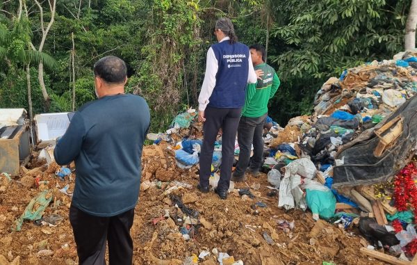 Defensoria Pública constata irregularidades no lixão de São Gabriel da Cachoeira