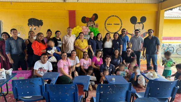 Defensoria Pública realiza doação de brinquedos em Escola Municipal de Eirunepé