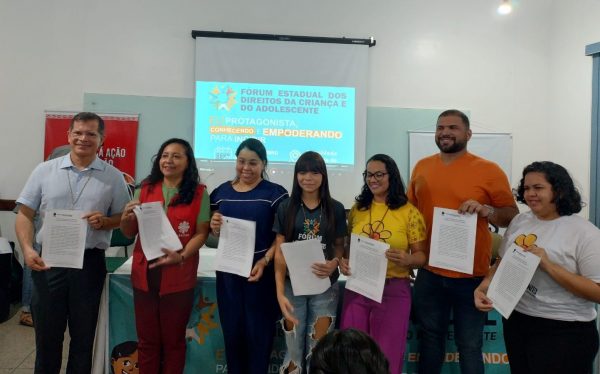 DPE-AM recebe carta com propostas de crianças e adolescentes de 10 cidades para solução de problemas