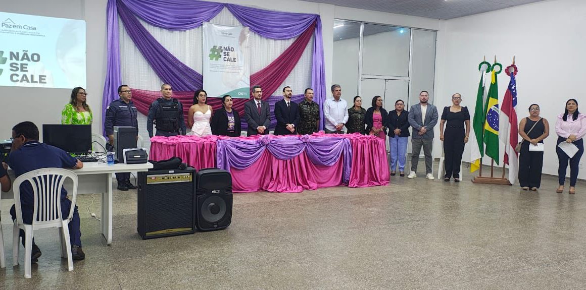 Em Tefé, Defensoria do Amazonas participa da abertura da campanha ‘Justiça pela Paz em Casa’