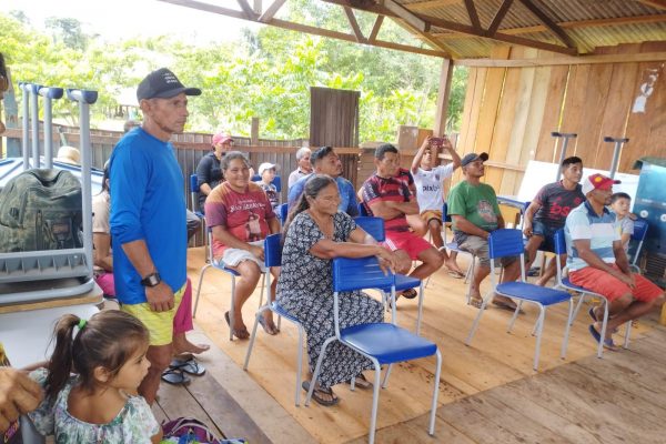 Em Humaitá, Defensoria realiza atendimento jurídico na comunidade indígena São Luiz do Bem