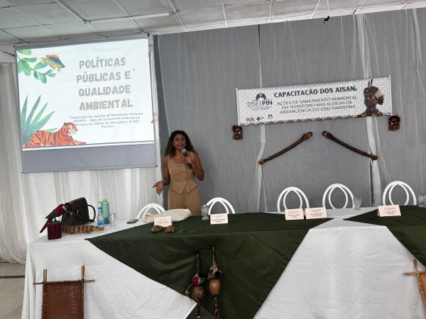 Defensoria Pública realiza capacitação com Agentes de Saneamento Ambiental Indígenas