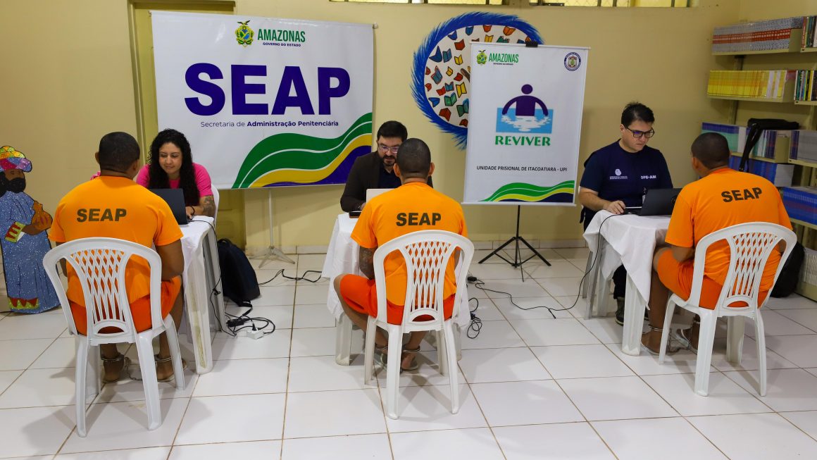 Defensoria do Amazonas atende mais de 100 detentos durante mutirão carcerário em Unidade Prisional de Itacoatiara