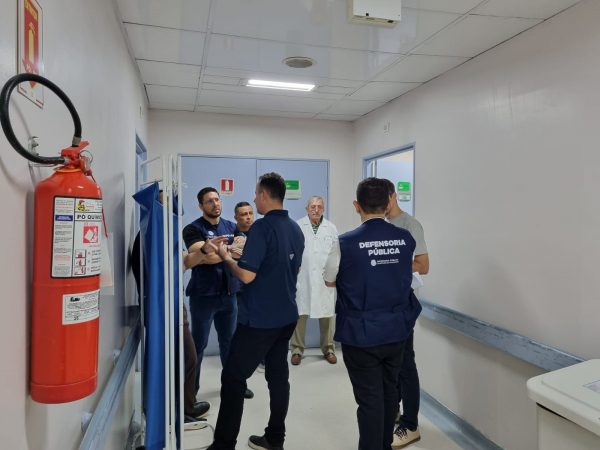 Defensoria Pública realiza inspeção em hospitais da capital para apurar denúncias sobre assistência à saúde