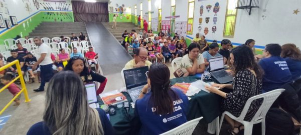 Primeira ‘Defensoria Itinerante’ do ano realiza mais de 100 atendimentos na capital