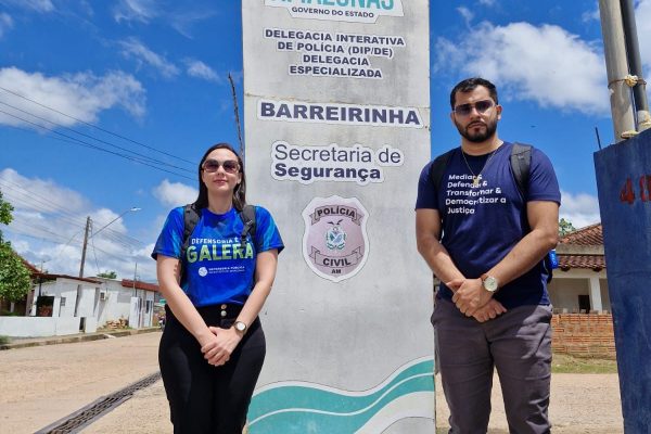 Em Barreirinha, Defensoria Pública realiza atendimentos carcerários na delegacia do município