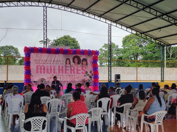 DPE-AM participa das atividades da semana de comemoração à mulher em Benjamin Constant