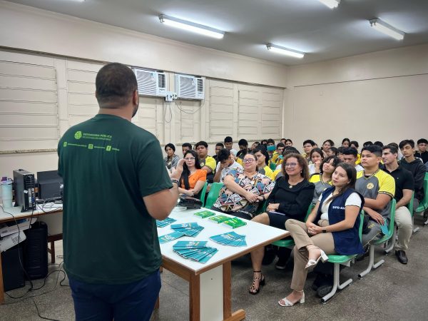 Defensoria Pública do Amazonas inicia projeto “Defensoria nas Escolas” em Manaus