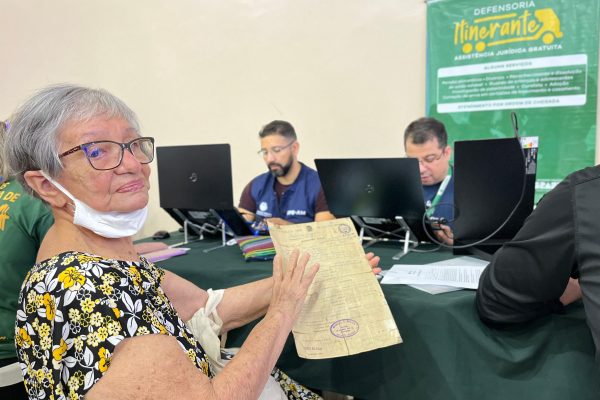 Defensoria Itinerante leva serviços nas áreas de família e registros públicos para Zona Oeste de Manaus