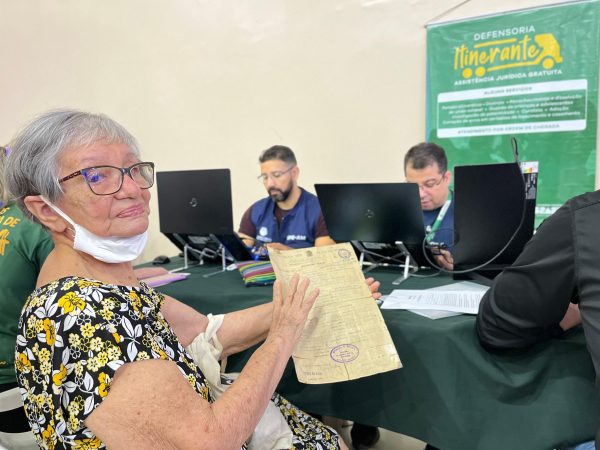 Defensoria Itinerante leva serviços nas áreas de família e registros públicos para Zona Oeste de Manaus