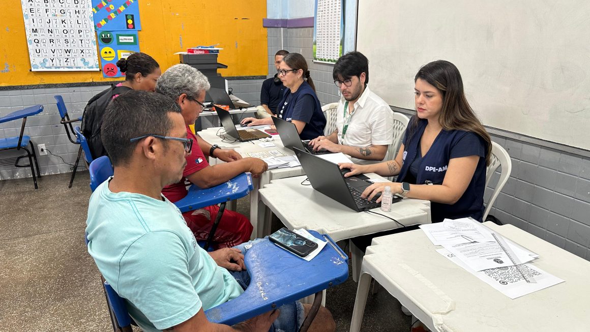 Defensoria Pública realiza atendimentos durante o mutirão “Cidadania em Foco” na zona sul de Manaus
