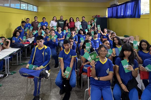 ‘Defensoria nas Escolas’ chega ao interior e realiza atividades de cidadania com alunos de Parintins