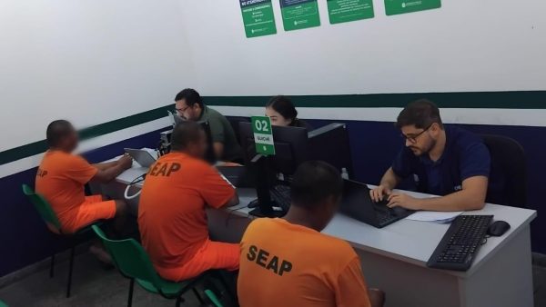 DPE-AM realiza inspeção carcerária e mutirão de atendimentos na Unidade Prisional de Tabatinga