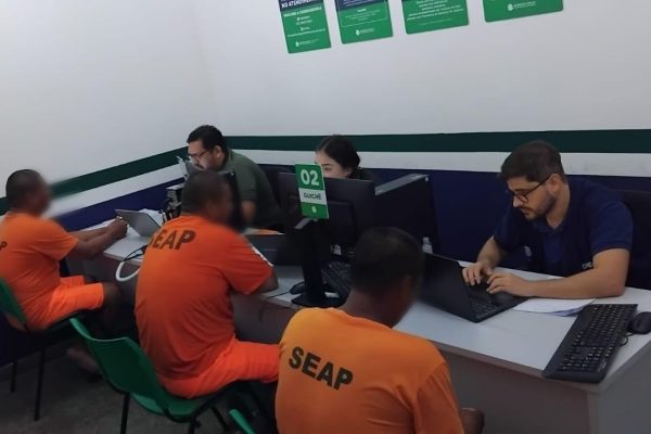 DPE-AM realiza inspeção carcerária e mutirão de atendimentos na Unidade Prisional de Tabatinga