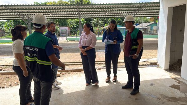 Em Iranduba, DPE-AM realiza inspeção em obras de revitalização do Hospital Hilda Freire
