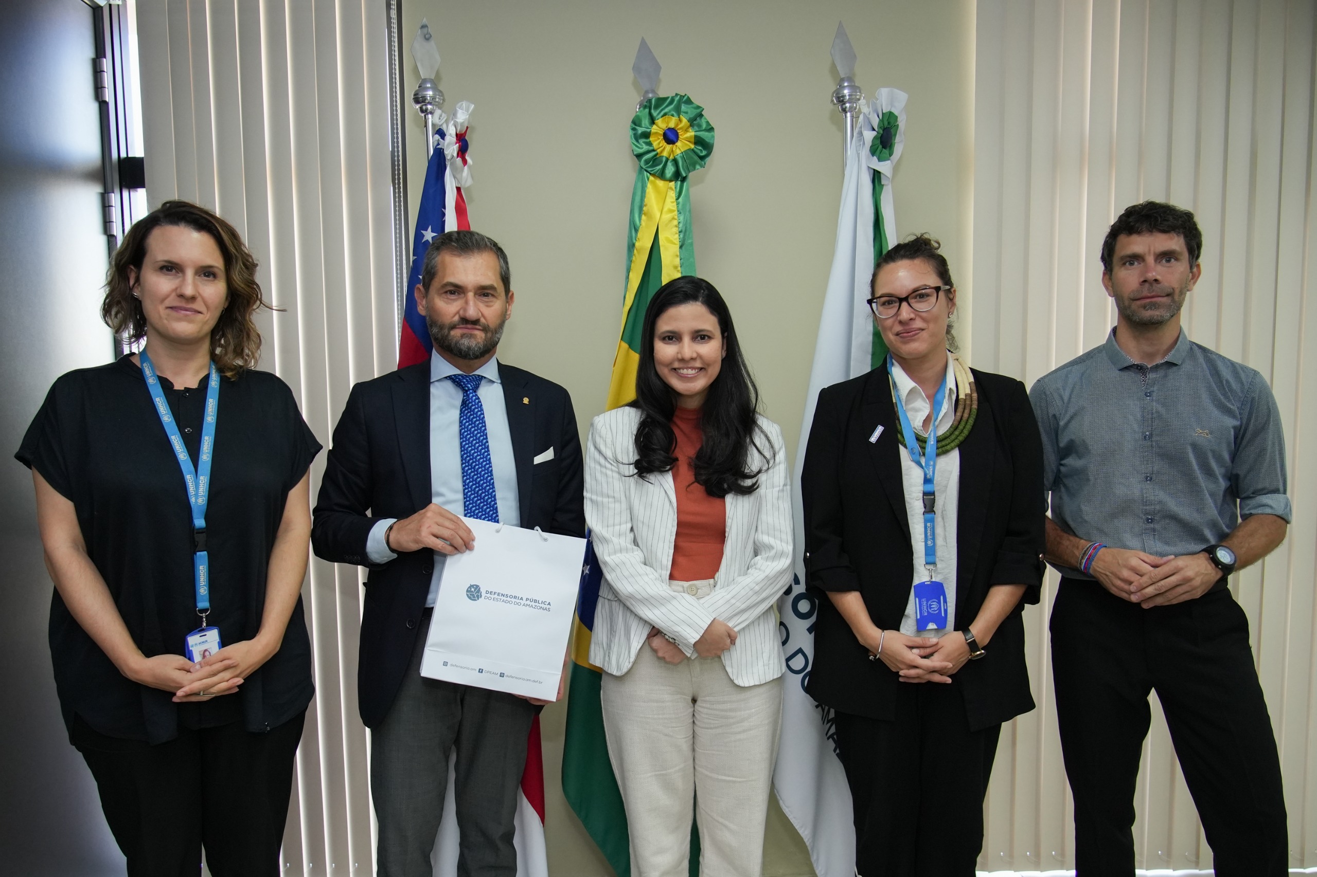 Defensoria Do Amazonas Recebe Visita Do Representante Da Acnur No