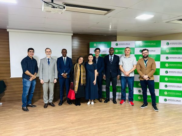 Defensoria Pública do Amazonas recebe palestrantes de conferência internacional sobre Direito Climático