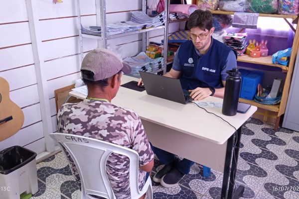 Defensoria Pública realiza mutirão de atendimentos jurídicos gratuitos em Amaturá