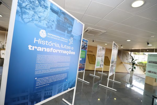 Mostra itinerante sobre a trajetória da Defensoria está em exposição na Assembleia Legislativa