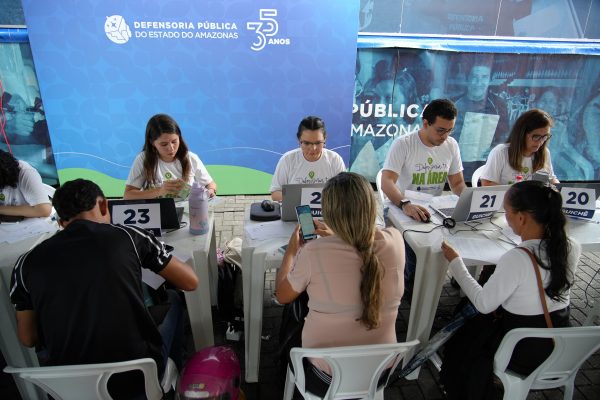 Defensoria ‘Tá na Área’ leva atendimentos jurídicos gratuitos à Zona Norte de Manaus