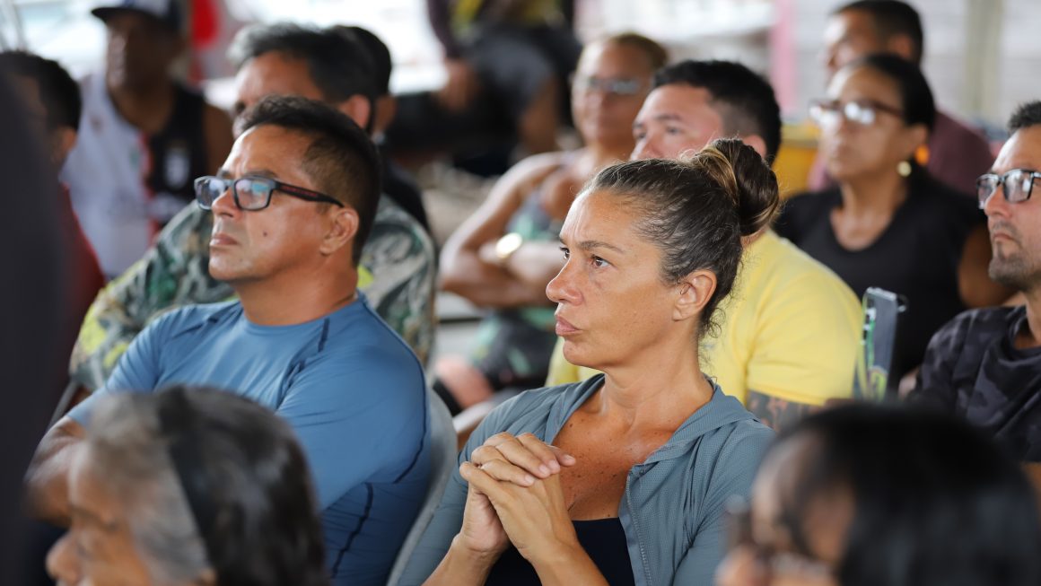 Defensoria Pública do Amazonas reúne com moradores e comerciantes do Tarumã-Açu