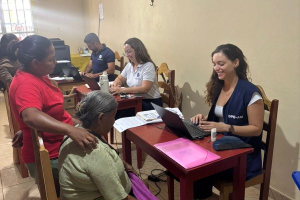 Defensoria  realiza mais de 450 atendimentos jurídicos gratuitos durante mutirão em Fonte Boa