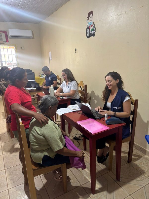 Defensoria  realiza mais de 450 atendimentos jurídicos gratuitos durante mutirão em Fonte Boa