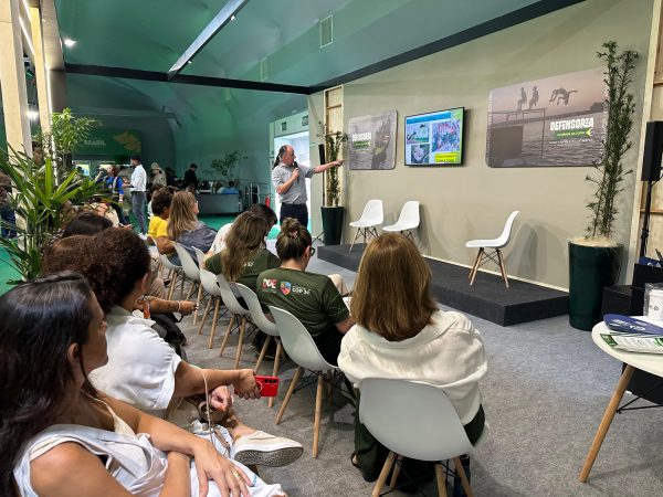 Defensoria expõe projeto de segurança fundiária e sustentabilidade durante a COP30