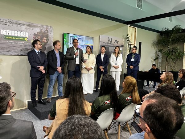 Primeiro dia da Defensoria na COP30 impulsionou e fortaleceu parcerias pela Justiça Social