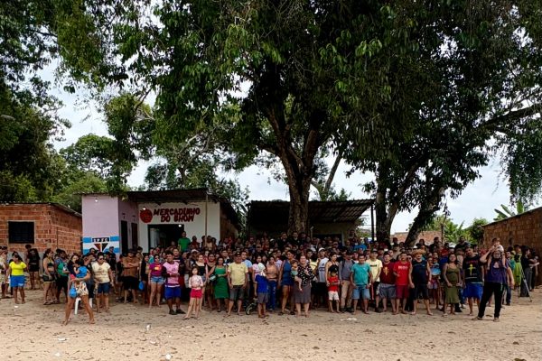 Defensoria Pública realiza visita na comunidade Ouro Verde, alvo de uma ação de reintegração de posse