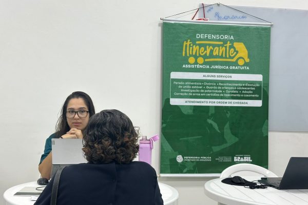 ‘Defensoria Itinerante’ leva atendimentos jurídicos gratuitos ao Shopping Cidade Manoa nesta sexta e sábado