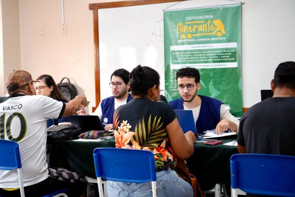 Defensoria realiza atendimentos jurídicos gratuitos em ações sociais nas zonas Norte e Leste de Manaus