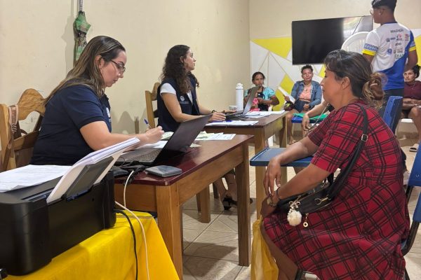 Defensoria Pública leva mutirão de serviços jurídicos ao município de Fonte Boa