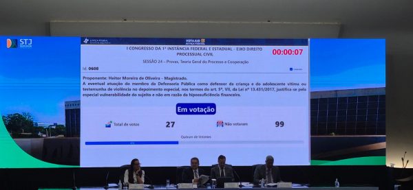 Defensoria do Amazonas contribui para criação de enunciados no STJ para proteger vítimas vulneráveis