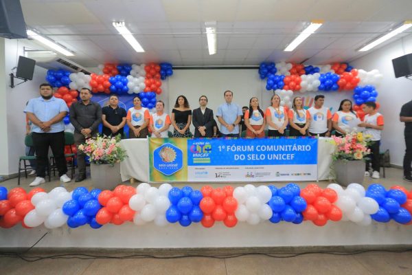 Em Parintins, Defensoria Pública participa da mesa de abertura do 1º Fórum do Selo UNICEF
