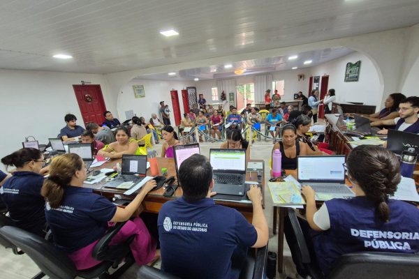 Defensoria Pública do Amazonas atende mais de mil pessoas em ações no interior do Estado
