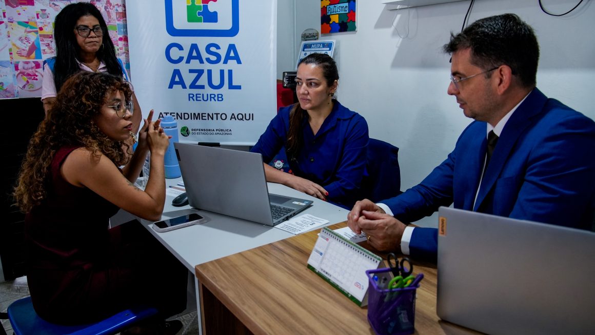 Defensoria realiza atendimentos do projeto Casa Azul durante ação social da associação Mãos Unidas Para o Autismo