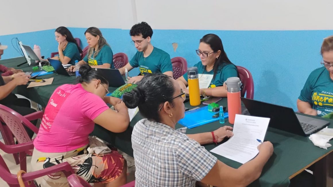 Equipe da Defensoria Itinerante realiza atendimento aos assistidos