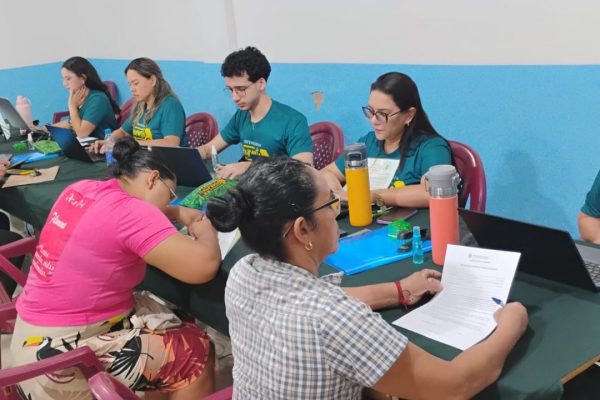 Defensoria Itinerante iniciou, nesta terça-feira (24), mutirão em Nova Olinda do Norte